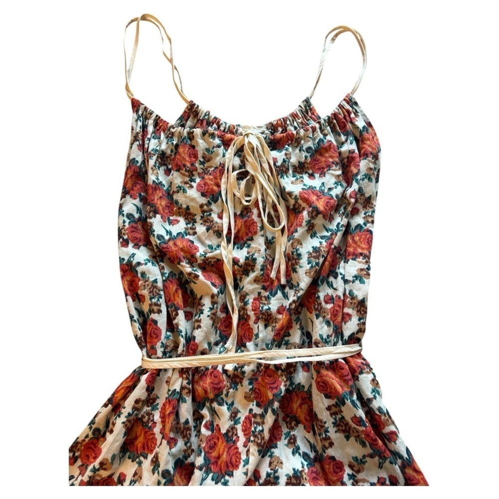 Sleeveless Floral Sun Dress - Picture 3 of 6